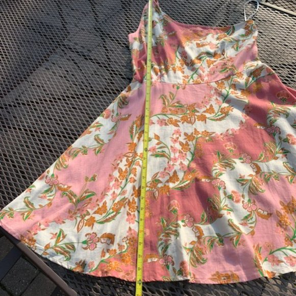NWT Paper Heart Pink Floral Sundress Size 8 - Picture 13 of 16